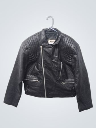 Sabrina Leaders in Fashion Schwarze Lederjacke
