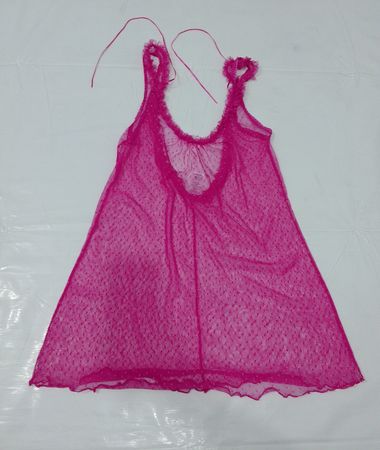 Rosa Babydoll-Nachthemd