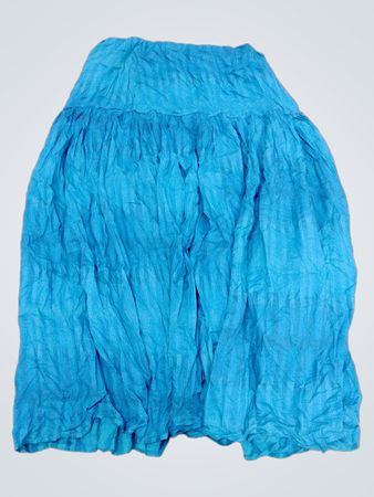 Blauner knitterrock