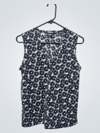 DKNY ärmelloses Top mit Blumenmuster