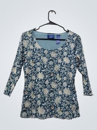J.H. Collectibles Floral Print Top