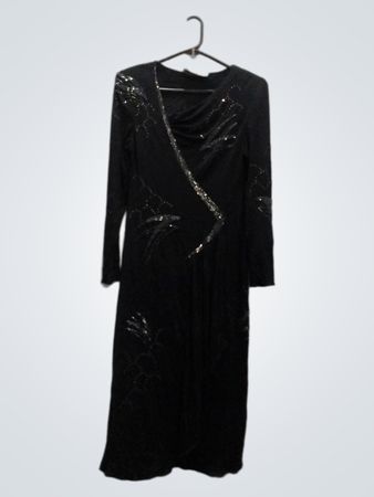 JONATHAN HITCHCOCK Black Embellished Dress