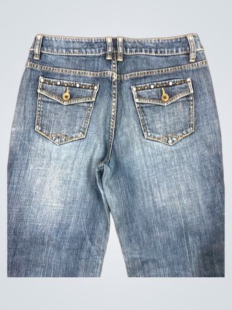 Blue Flare Jeans