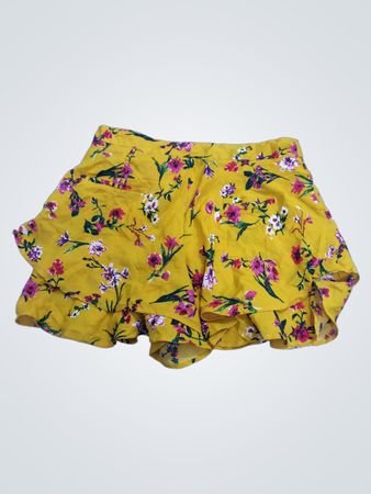 Gelber Blumen-Skort