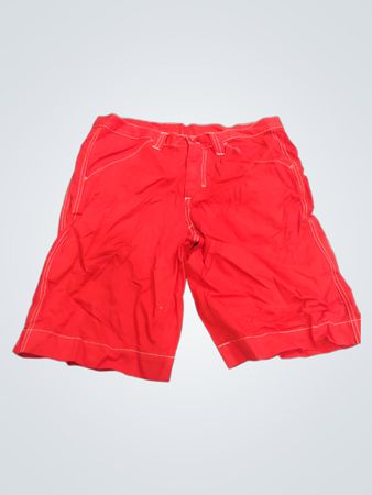Lacoste Rote Cargo-Shorts