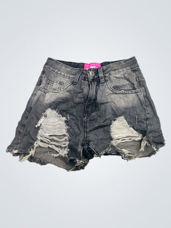 SRUT MAW Distressed Denim-Shorts