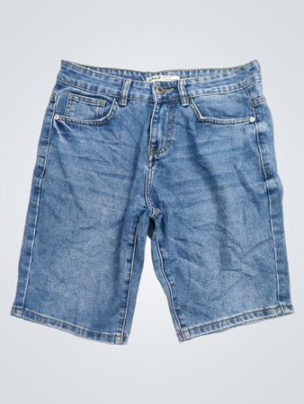 GARAGE3 Exklusive Kollektion Eingetragenes Warenzeichen Gegründet Zweitausendsieben Denim-Shorts