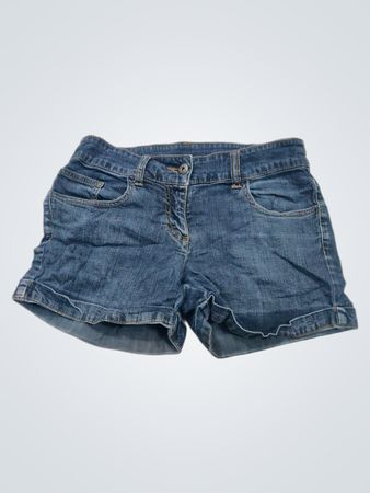 Camaieu Damen Blue Denim Shorts