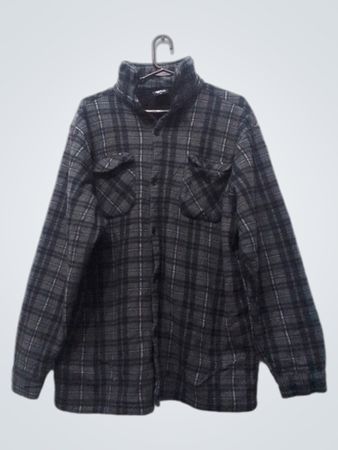 Original Deluxe Supply Apparel Collection Plaid Fleece Shirt