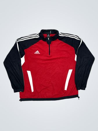 Adidas Fleece-Pulloverjacke