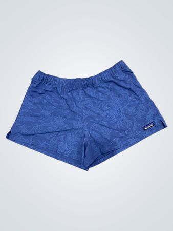 Patagonia Recycled Fishing Nets Blaue Blumen-Shorts