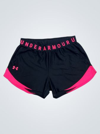 Under Armour Black/Pink Laufshorts