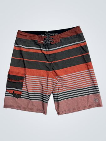Ozeanströmung gestreifte Badeshorts