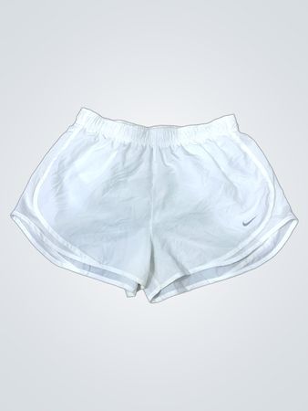 Nike Dri-Fit weiße Laufshorts