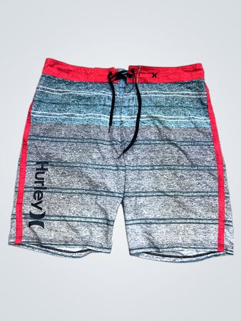 Hurley gestreifte Boardshorts