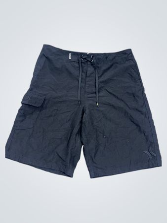 Hurley Black Cargo Boardshorts