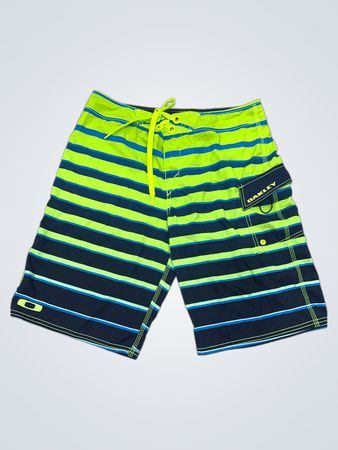 Oakley gestreifte Badeshorts Größe 34