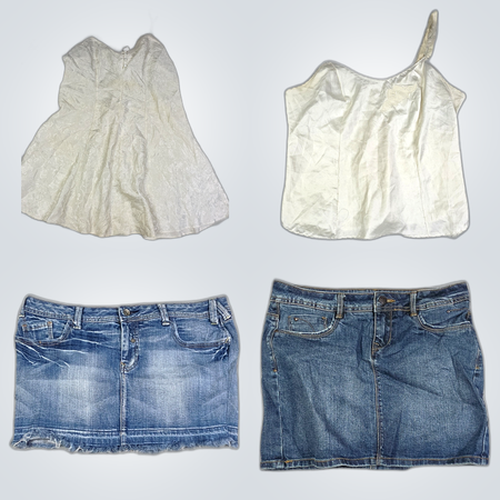 Vanity Fair & More Lingerie & Denim Skirt Bundle Deal
