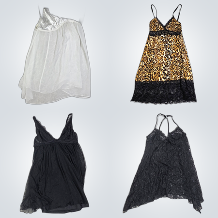 Conjunto de Encaje y Satén: Set de Quimono y Camisón de 11 piezas de Marcas de Primera como Savage X Fenty y Más