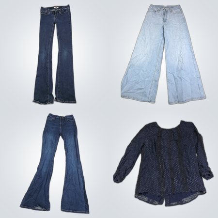 Ensemble en denim : Springfield, Mavi, Lee et plus de jeans et jupes avec des tops
