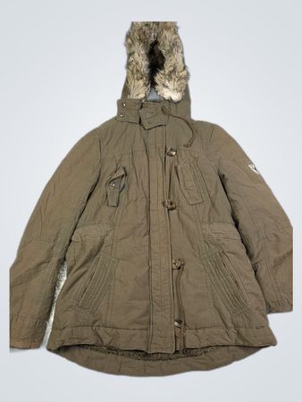 American Eagle Outfitters Khaki Winter Jacket