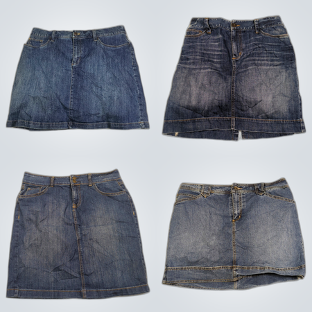 Y2K Denim Skirt