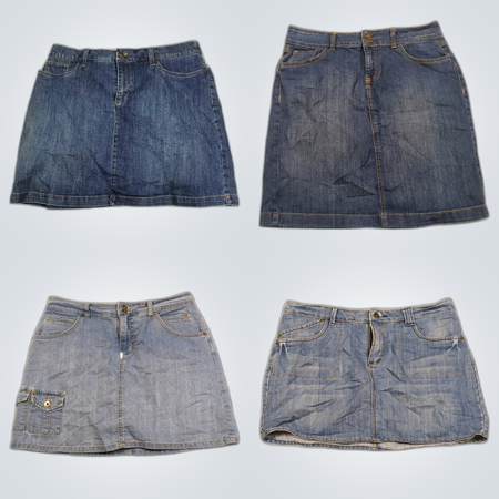 Y2K Denim Skirt