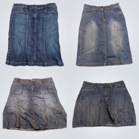 Y2K Denim Skirt