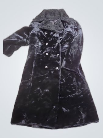 Black Velour Coat
