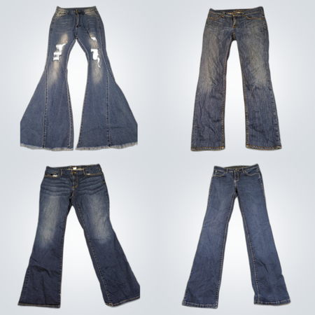 Y2K Flared Bootcut Jeans