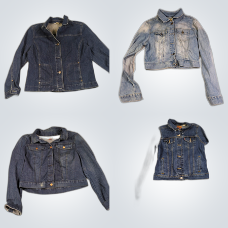 デニムジャケットバンドル：Sears、GAP、Levi's & さらに多くのデニムジャケット