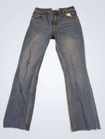 Jeans dritti ultra a vita alta Abercrombie & Fitch