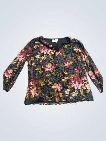 I.N. STUDIO San Francisco Floral Print Langarm-Oberteil