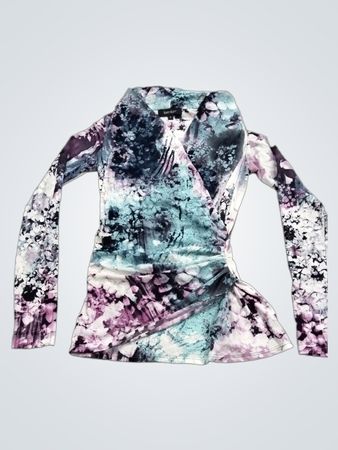 Karen Kane Floral Print Wickeloberteil