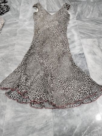 Leoprint Maxikleid