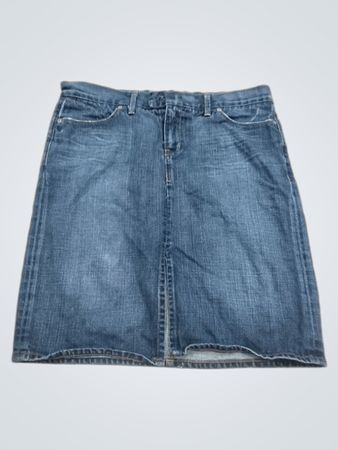 Blauer Will Denim-Rock