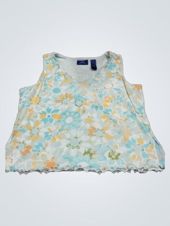 J.H. Collectibles Floral Tank Top