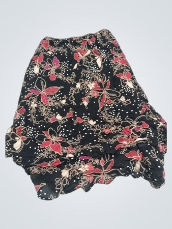 Style & co. Damen Midirock mit Blumenmuster Größe 14