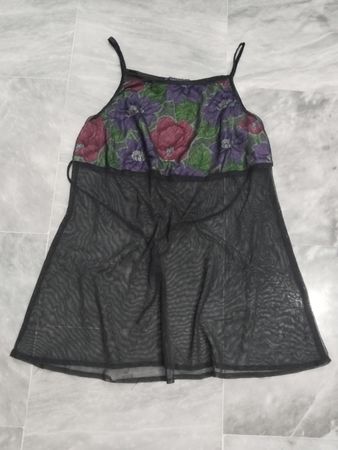 Sets Slip Blumen-Spitze Babydoll