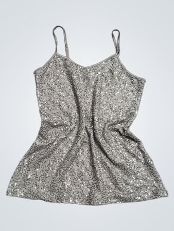 Express Pailletten-Cami-Top