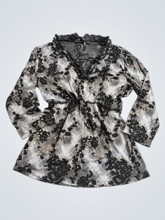 ZENIM.DENIM Women's Langarm-Shirt mit Print