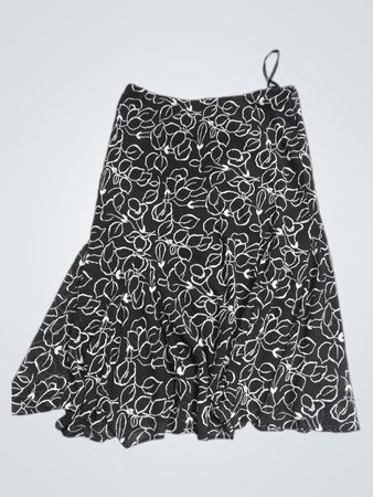 Chaps Midirock mit Blumenmuster