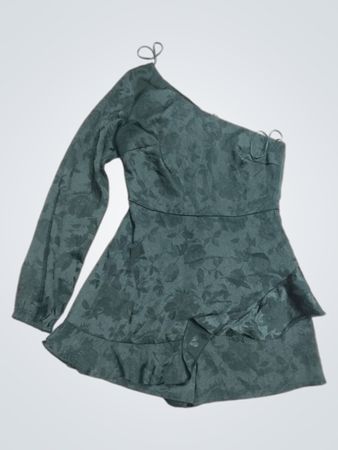 Altar'd State One Shoulder Ruffle Kleid