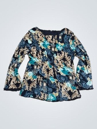 Bluse mit Blumenmuster