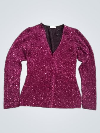 SAVIDA Pailletten-Top