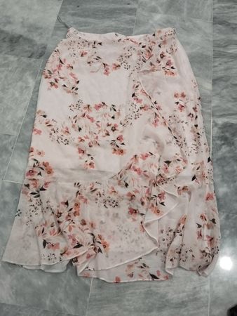 Calvin Klein Maxi-Rock mit Blumenmuster