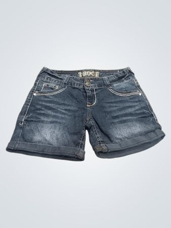 TRUCE Damen-Jeansshorts
