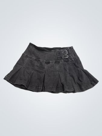 Wild Fable Denim Falten-Minirock