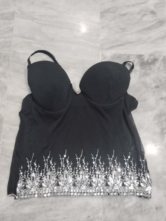 Passion Forever Black verzierte Camisole