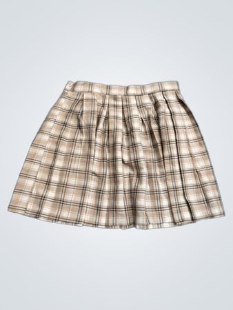 CALI 1850 karierter plissee­rock